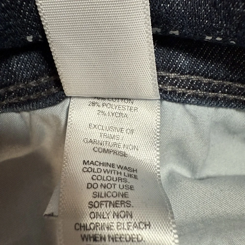 DU/ER Jeans Mens 32x32 (Fits 32x31) Blue L2X Stay Dry Slim Fit Stretch Dark Wash
